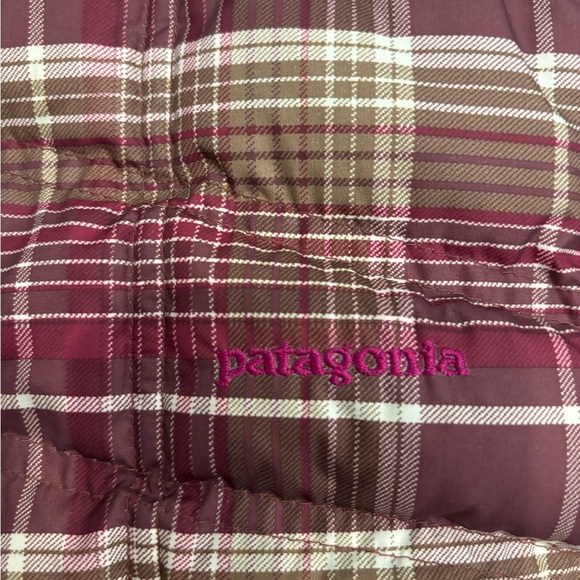 Patagonia Down With It Women’s Plaid Puffer Insulated Goose down Vest 51884 - Picture 3 of 9
